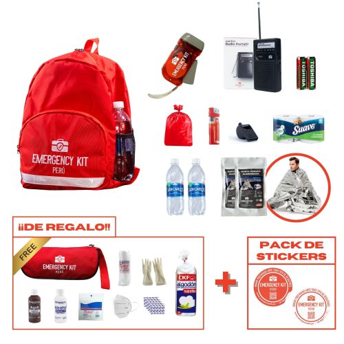 Mochila de emergencia BÁSICA