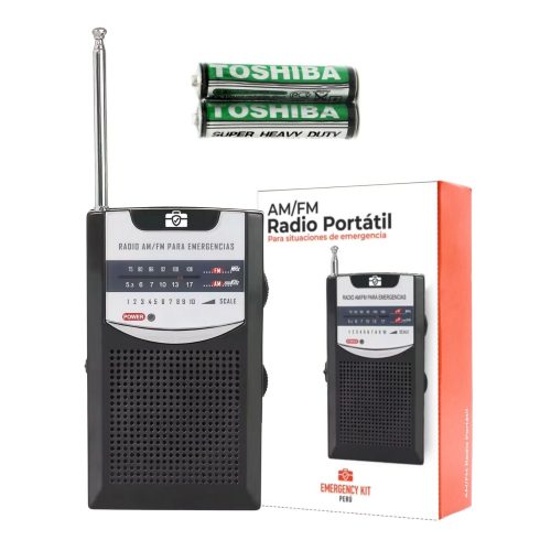 Radio portátil a pilas